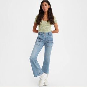 Levis Middy Outback Ankle Boot Size 26